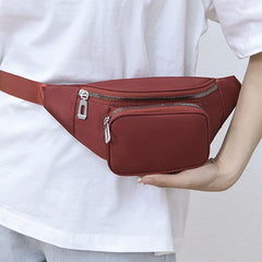 Nylon Fanny Pack Waist Bag Sling Chest Phone Pouch Crossbody Shoulder Bags
