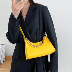 Women's Felt Shoulder Bag Chain Crossbody Tote Purse Handbags