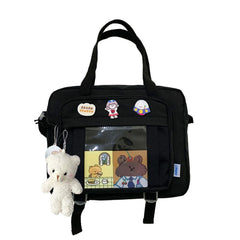 Japanese Crossbody Messenger Bag for High School Girls