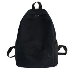 Female Bookbag Cotton Women Backpack for Teenagers Girl College Men School Bag