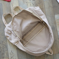 Female Nylon Women Backpack Teenagers Girl College Men School Bag Student