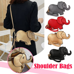 Elephant Shape Crossbody Messenger Bag Casual Mini Purse