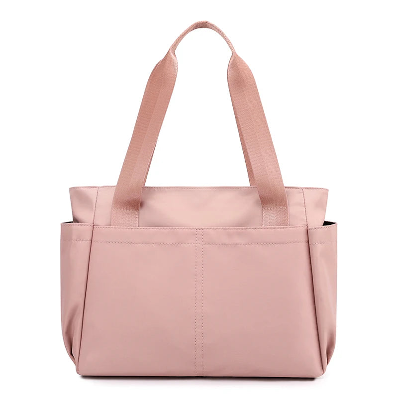 Women's Top-handle Shoulder Bag Nylon Travel Bags High Shopping Totes