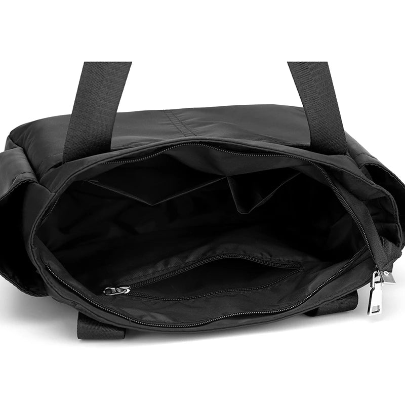 Women's Top-handle Shoulder Bag Nylon Travel Bags High Shopping Totes