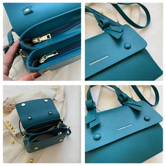 Women's Crossbody Tote Bag PU Leather Handbag Messenger Shoulder Bags
