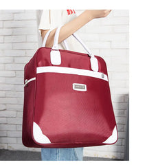 Women's Nylon Leather Tote Bag Large Capacity Handbag