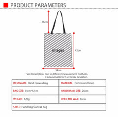 Female Tote Shoulder Foldable Travel Bag Shopper Reusable with Cat