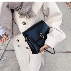 Vintage Square Crossbody Bag Large Capacity Women Handbag