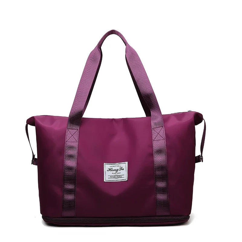 Waterproof Fitness Sport Travel Bag for Women Gym Yoga Weekend Work Out