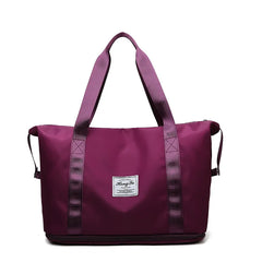 Waterproof Fitness Sport Travel Bag for Women Gym Yoga Weekend Work Out