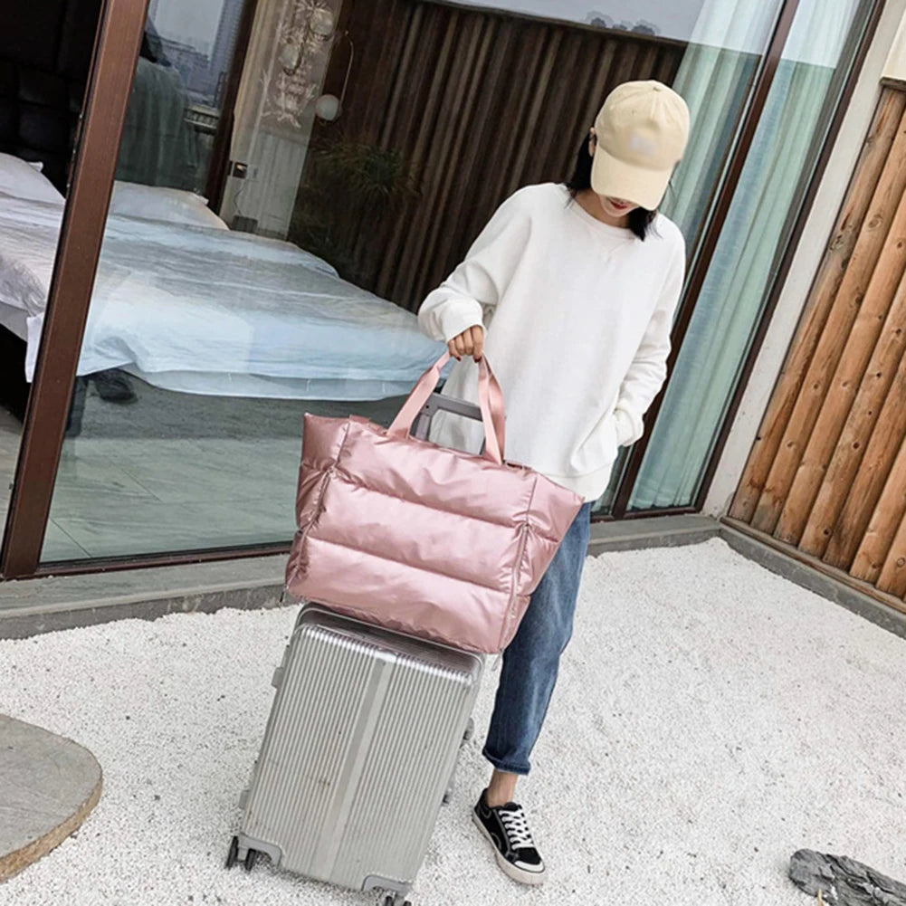 Women's Waterproof Fitness Sports Travel Bag Dry and Wet Storage Handbag