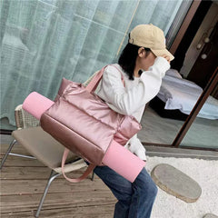Women's Waterproof Fitness Sports Travel Bag Dry and Wet Storage Handbag