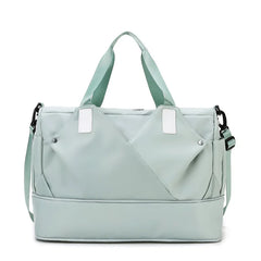 Women's Summer Fitness Travel Handbag Waterproof Yoga Gym Bag