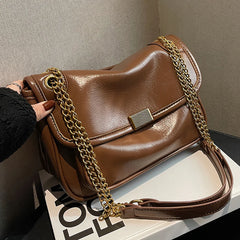 Flap Chains Shoulder Bag for Women Ladies All-Match Commuter Bags