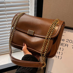 Flap Chains Shoulder Bag for Women Ladies All-Match Commuter Bags