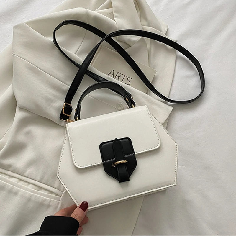 Flap Shoulder Bags for Women PU Leather Totes Bag Small Crossbody Handbag