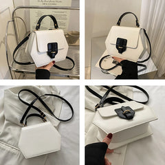 Flap Shoulder Bags for Women PU Leather Totes Bag Small Crossbody Handbag