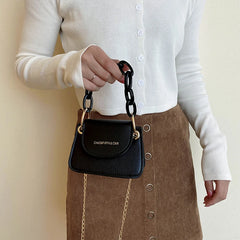 Flaps Women's Shoulder Bags Mini Handbags for Female PU Leather