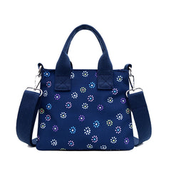 Floral Pattern Women Handbag Nylon Shoulder Bag