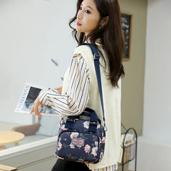Floral Pattern Small Shoulder Bag Waterproof Handbag