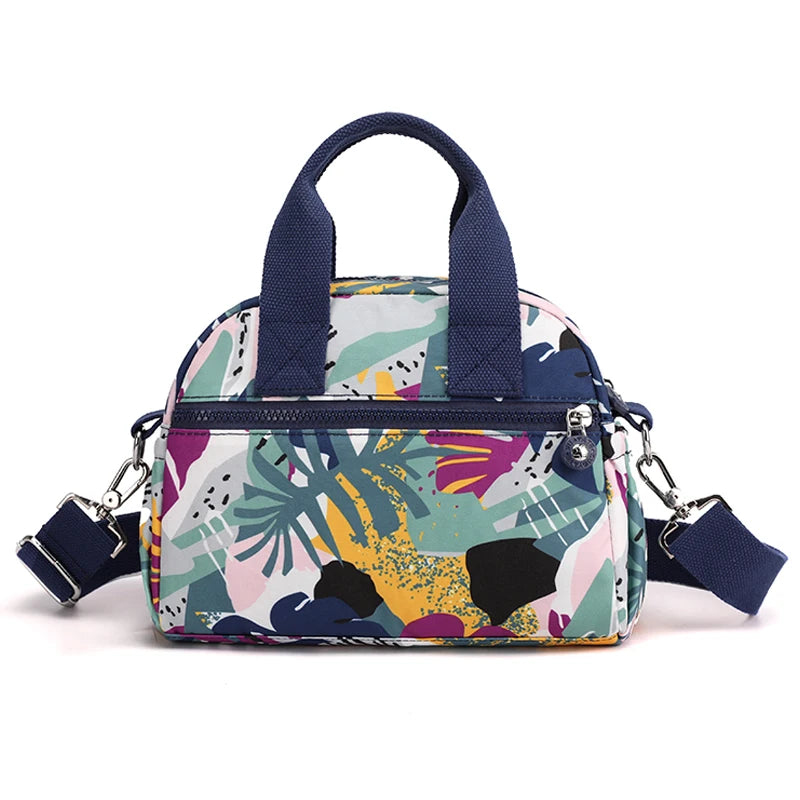 Floral Pattern Women's Handbag Large Capacity Shoulder Bag