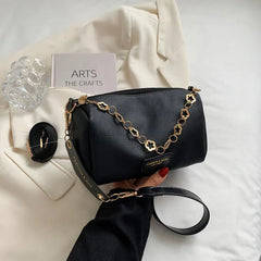 Flower Chain Shoulder Bag Small Pillow Crossbody Bags For Women