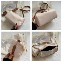 Flower Chain Shoulder Bag Small Pillow Crossbody Bags For Women