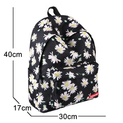 Flower Print Children School Bag for Teenage Girls Backpack