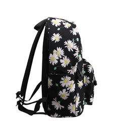 Flower Print Children School Bag for Teenage Girls Backpack