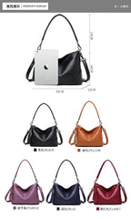 Flower Women Shoulder Bag Pu Leather Ladies Handbags Famous Female Messenger Bag