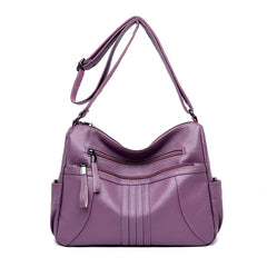 Leather Women's Shoulder Bags Handbag Female Messenger Crossbody Bags