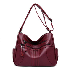 Leather Women's Shoulder Bags Handbag Female Messenger Crossbody Bags