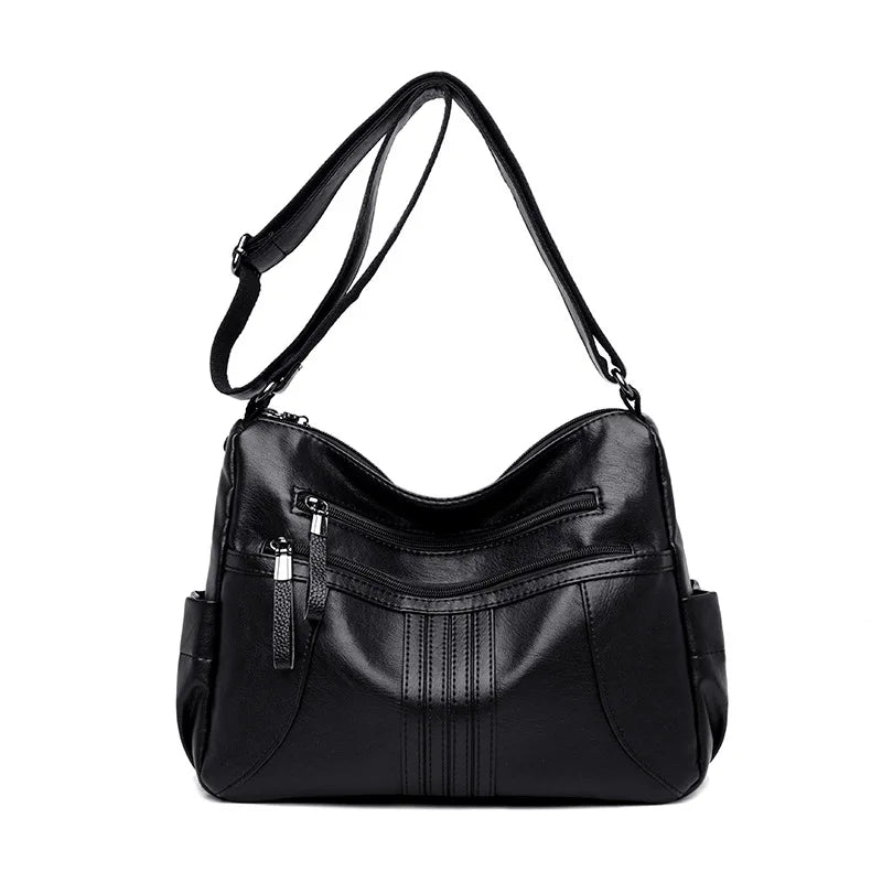 Leather Women's Shoulder Bags Handbag Female Messenger Crossbody Bags