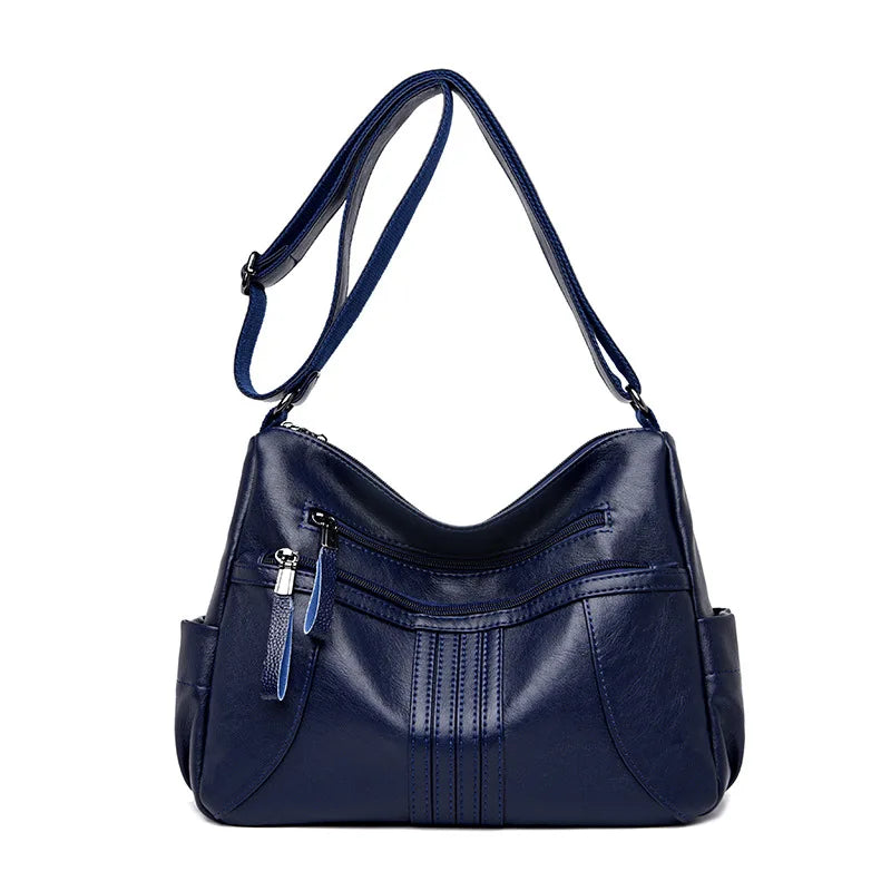 Leather Women's Shoulder Bags Handbag Female Messenger Crossbody Bags