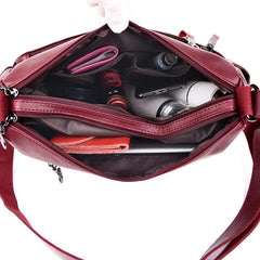 Leather Women's Shoulder Bags Handbag Female Messenger Crossbody Bags