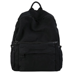 Girl Canvas College Backpack Women Travel Teen Bag Ladies Harajuku Bag