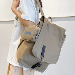 Girl College School Bag Casual Women Backpack for Teenage Travel Rucksack
