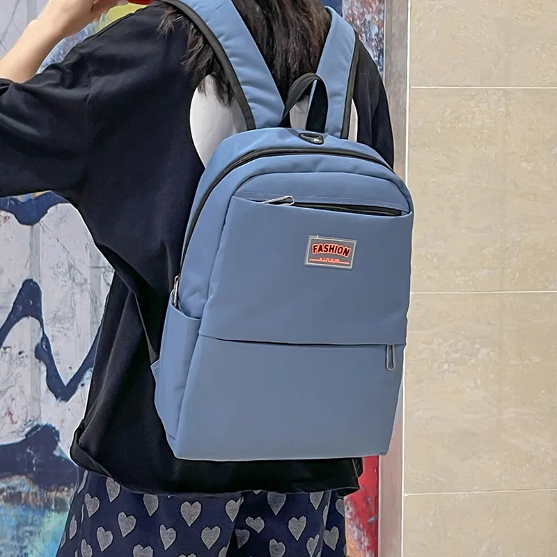 Girl College School Bag Casual Women Backpack Book Packbags for Teenage Travel