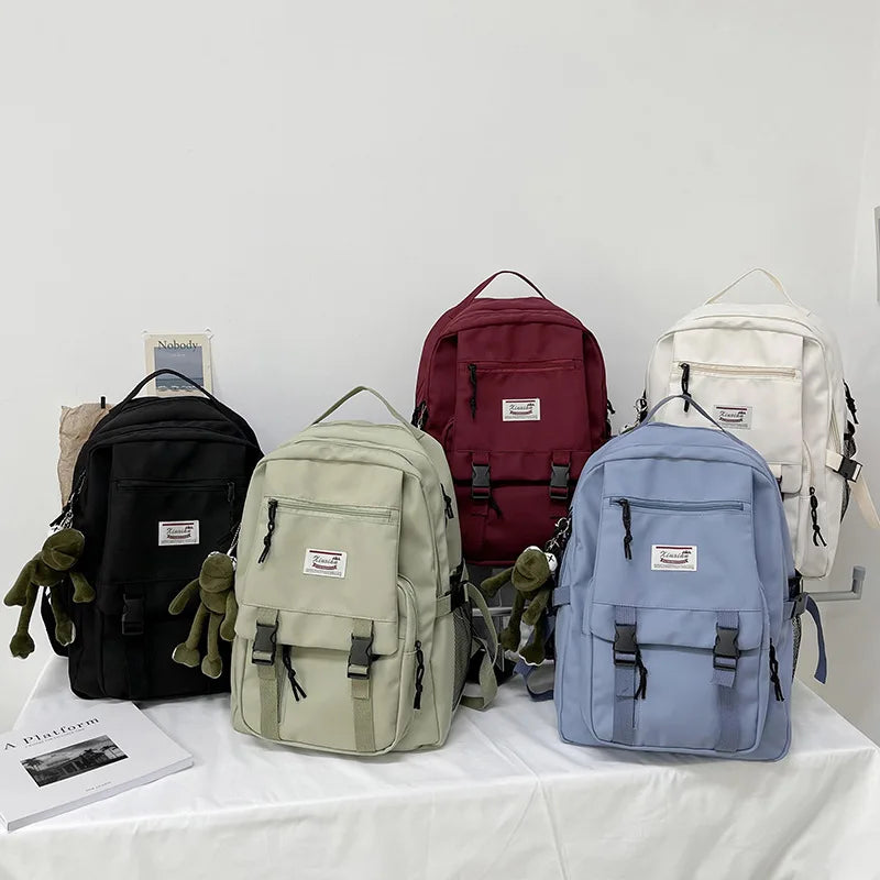Girl College School Bag Casual Women Backpack for Teenage