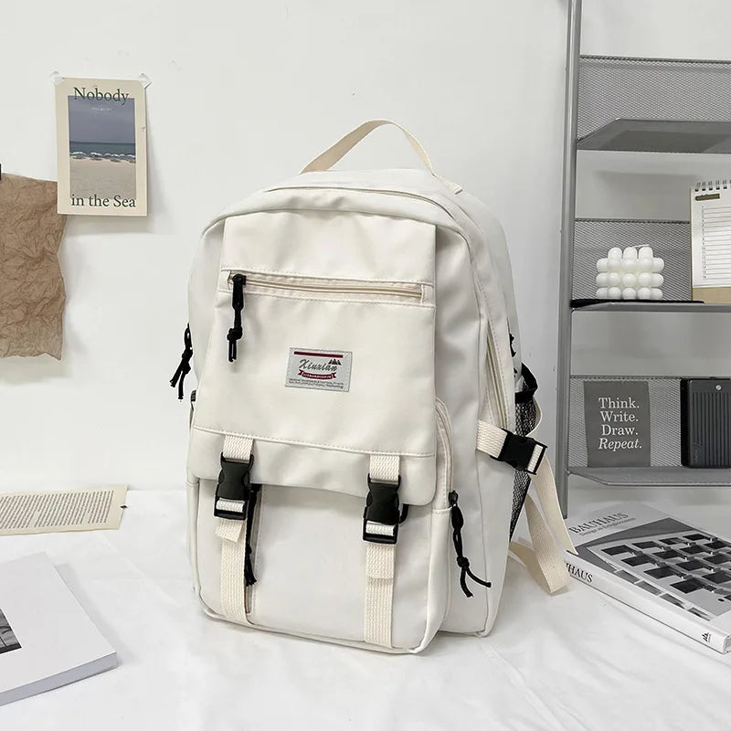 Girl College School Bag Casual Women Backpack for Teenage