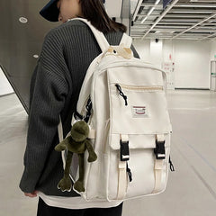 Girl College School Bag Casual Women Backpack for Teenage