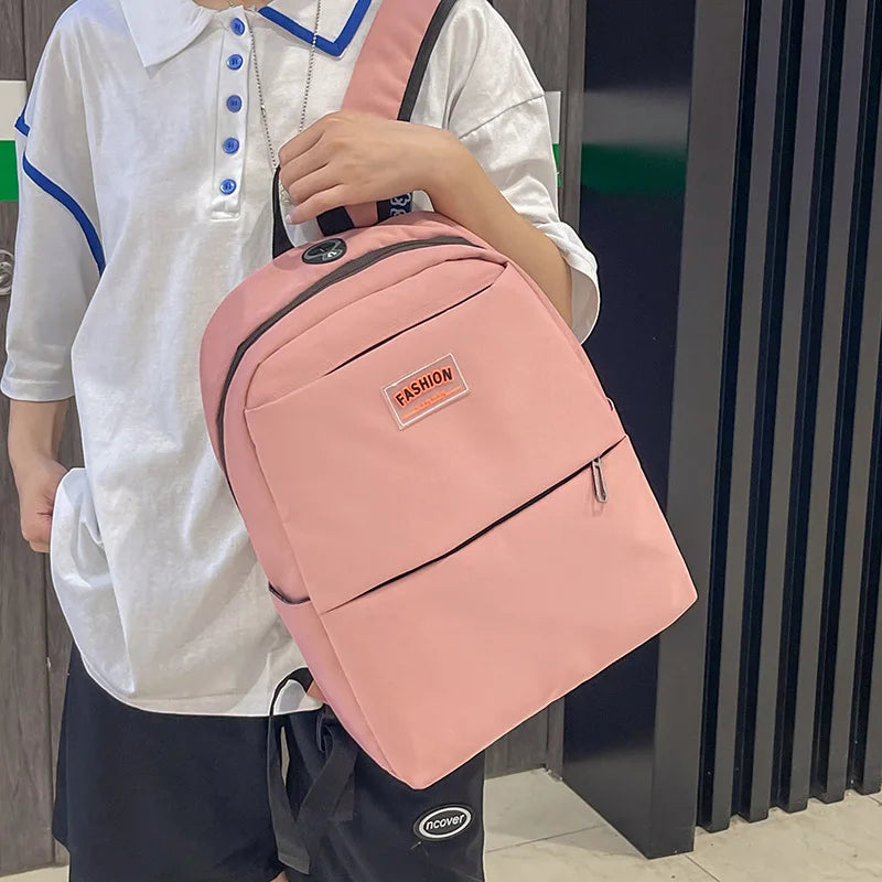 Girl College School Bag Casual Women Backpack Book Packbags for Teenage Travel