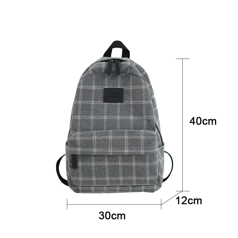 Striped Teen Backpack for School and Travel