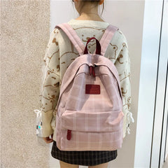 Striped Teen Backpack for School and Travel