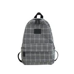 Striped Backpack for Teenage Girls School Book Bag Rucksack