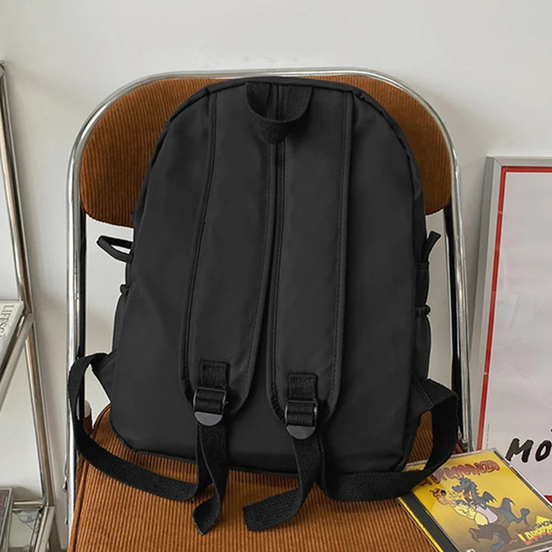 Girl College Schoolbag Casual Women Backpack Nylon Book Packbag