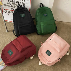 Girl College Schoolbag Casual Women Backpack Nylon Book Packbag