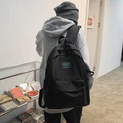 Girl College Schoolbag Casual Women Backpack Nylon Book Packbag