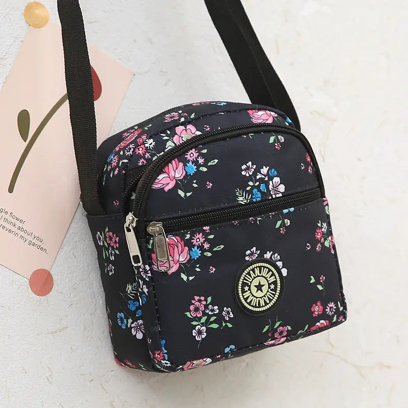 Girls Cartoons Shoulder Crossbody Bag Canvas Women Messenger Bags