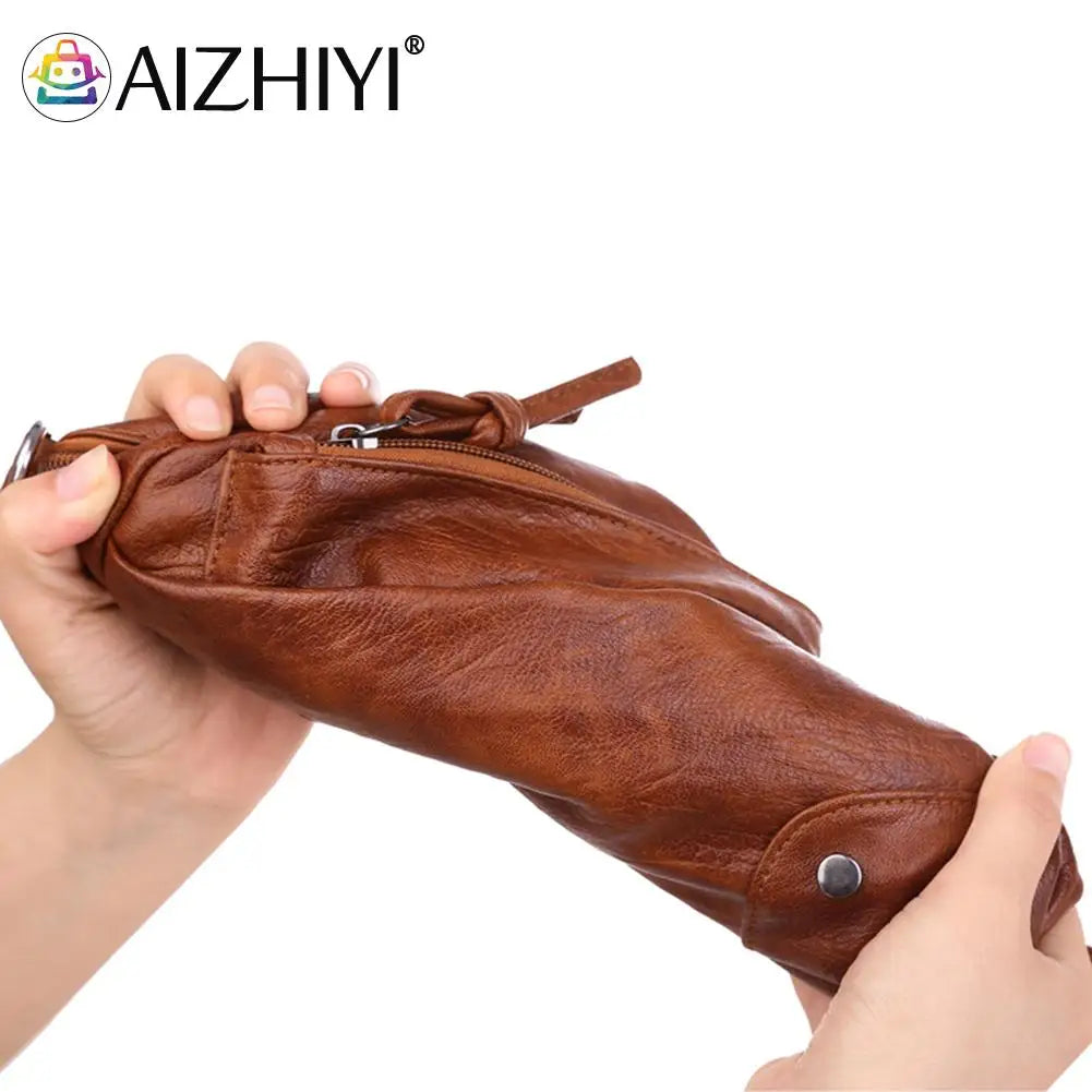 Soft Leather Crossbody Bag for Girls Women Shoulder Handbag Multi-pocket Totes